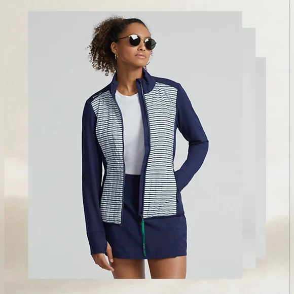 RLX Ralph Lauren-Quilted Hybrid Zip Jacket - Picture 1 of 6